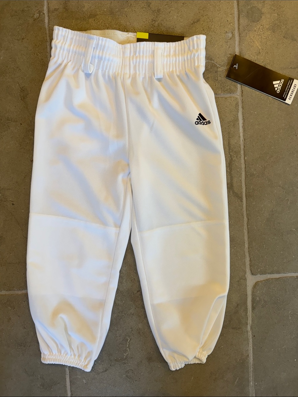 Adidas Boys Youth White Baseball Pants